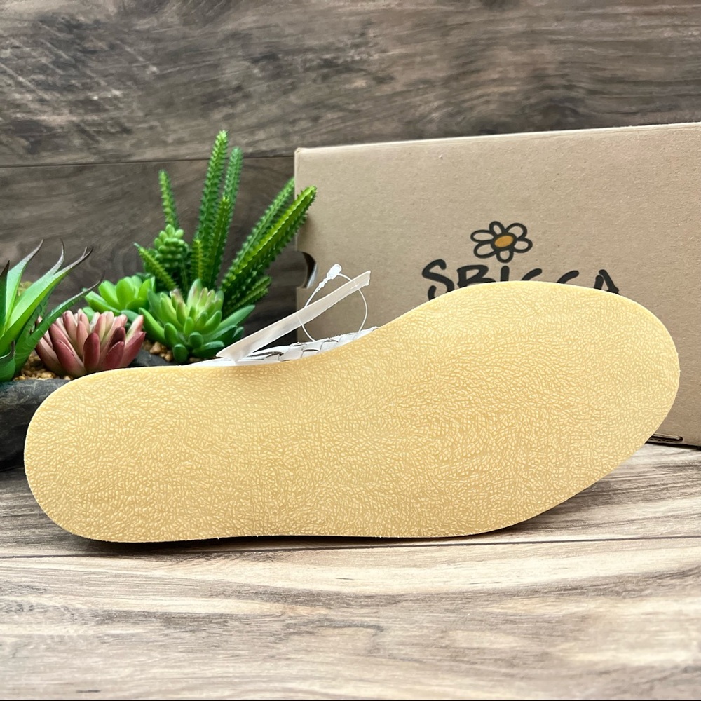 ❌SOLD❌NIB Sbicca Tribbley Huarache Loafer Oxford Flats Sandal White Leather 9 - Picture 10 of 13
